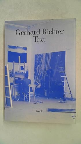 Bild des Verkufers fr Gerhard Richter - Text, zum Verkauf von Antiquariat Maiwald