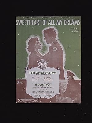 Imagen del vendedor de Thirty Seconds Over Tokyo Sheet Music 1944 Spencer Tracy a la venta por AcornBooksNH