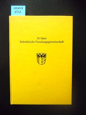Bild des Verkufers fr 50 Jahre Schwbische Forschungsgemeinschaft. zum Verkauf von Augusta-Antiquariat GbR