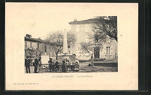Carte postale La Garde-Freinet, La Place Neuve