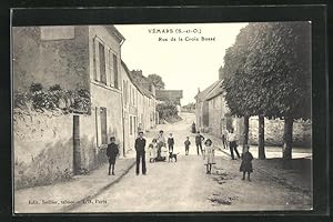 Carte postale Vemars, Rue de la Croix Bosse