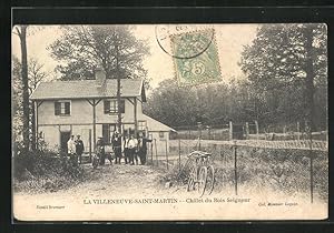 Carte postale La Villeneuve-Saint-Martin, Chalet du Bois Seigneur