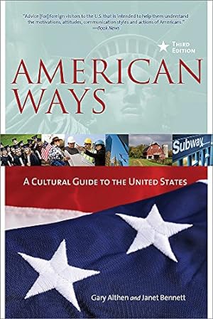 Immagine del venditore per American Ways: A Cultural Guide to the United States of America venduto da WeBuyBooks