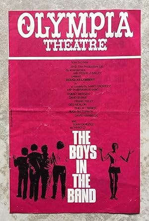 The Boys in the Band (Theatre Programme)