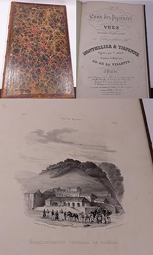 Eaux des Pyrenees, vues dessine es d'aprees nature et Lithographieees par Monthelier &Tirpenne, f...