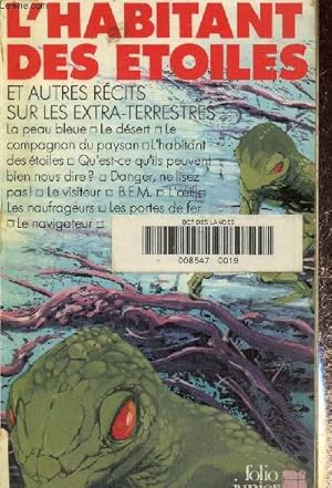 Image du vendeur pour L'Habitant des toiles et autres rcits sur les extra-terrestres mis en vente par Le-Livre