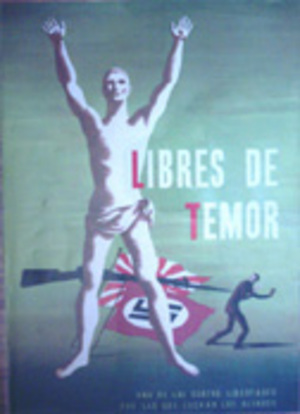 USA POSTER: LIBRES DE TEMOR.; Coordinador de Asuntos Internacionales