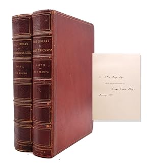 The Library of George Gordon King (1807-1871) . Part I.-The Books. Catalogued upon the Dictionary...
