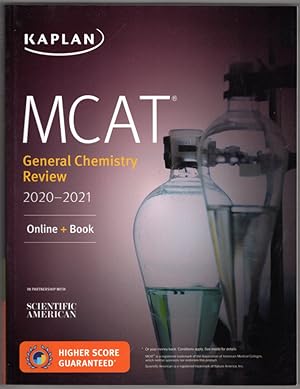 MCAT General Chemistry Review 2020-2021: Online + Book (Kaplan Test Prep)