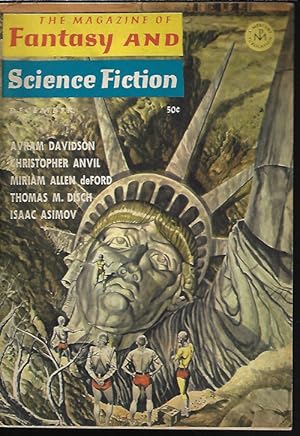 Image du vendeur pour The Magazine of FANTASY AND SCIENCE FICTION (F&SF): December, Dec. 1966 mis en vente par Books from the Crypt