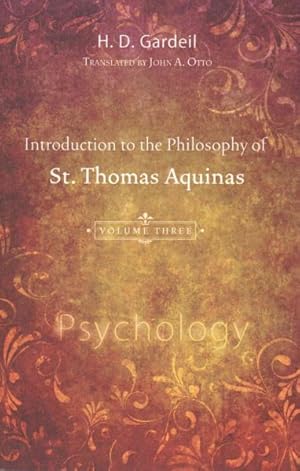 Seller image for Introduction to the Philosophy of St. Thomas Aquinas : Psychology for sale by GreatBookPrices