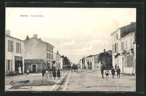 Carte postale Bords, Grande Rue