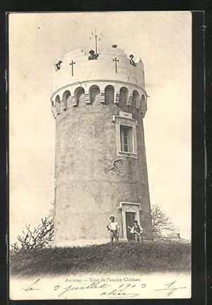 Carte postale Archiac, Tour de l'ancien Château