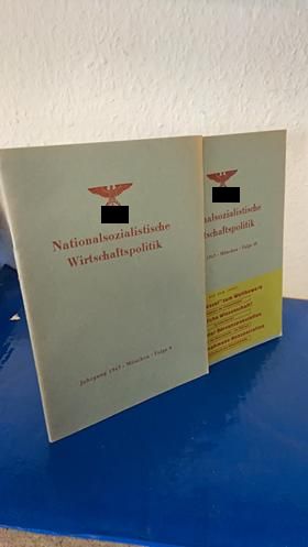 Nationalsozialistische Wirtschaftspolitik. Jahrgang 1943 - Folgen 8 u. 10.