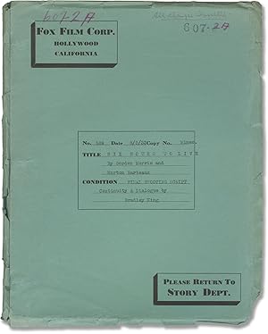 Seller image for 6 Hours to Live [Six Hours to Live] (Original screenplay for the 1932 film) for sale by Royal Books, Inc., ABAA