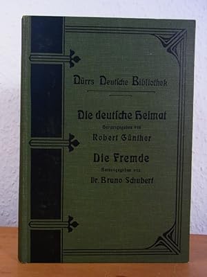 Seller image for Die deutsche Heimat - Die Fremde (Drrs Deutsche Bibbliothek, Band 14, erste und zweite Abteilung) for sale by Antiquariat Weber
