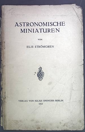 Immagine del venditore per Astronomische Miniaturen. venduto da books4less (Versandantiquariat Petra Gros GmbH & Co. KG)