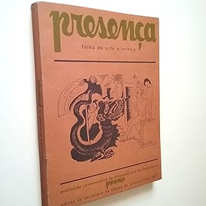 Presença. Folha de arte e critica (Publicaçao comemorativa do cinquentenario da fundaçao da Prese...