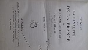 histoire de la rivalité de la france et de l'angleterre