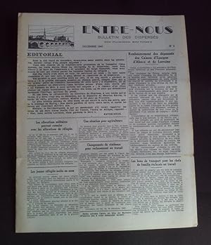 Entre-nous - Bulletin des dispersés N°2 Décembre 1943