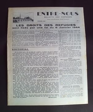 Entre-nous - Bulletin des dispersés N°4 Février 1944