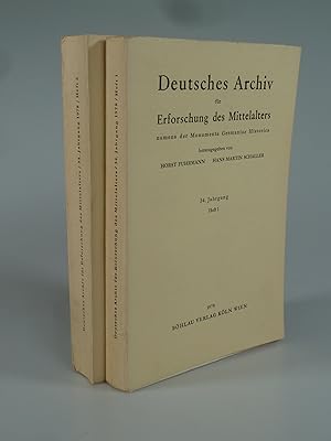 Seller image for Deutsches Archiv fr Erforschung des Mittelalters 34. Jahrgang Heft 1+2. for sale by Antiquariat Dorner