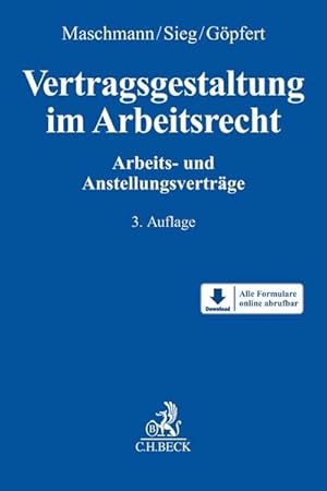 Bild des Verkufers fr Vertragsgestaltung im Arbeitsrecht : Arbeits- und Anstellungsvertrge zum Verkauf von AHA-BUCH GmbH