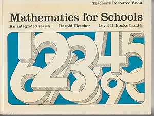 Seller image for MATHEMATICS FOR SCHOOLS: Level 2 Books 3 and 4 (Teacher's Resource Book) for sale by The Old Bookshelf