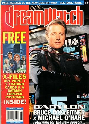 DreamWatch #18 February 1996 - Vol: 2 #6 (No Art Print, Trading Cards or Postcard)