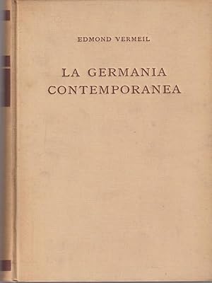 Bild des Verkufers fr La germania contemporanea zum Verkauf von Librodifaccia
