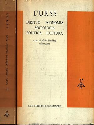 L'URSS diritto economia sociologia politica cultura - 2 Volumi