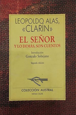 Imagen del vendedor de El Seor y lo dems son cuentos. a la venta por ARREBATO LIBROS