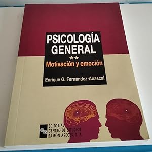 Seller image for PSICOLOGA GENERAL. Motivacin y emocin. for sale by El libro que vuela