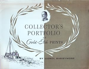 Collector's Portfolio of Gold-Etch Prints by Lionel Barrymore