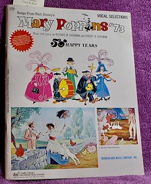 Seller image for SONGS FROM WALT DISNEY'S MARY POPPINS '73. Vocal Selections for sale by THE BOOK VAULT