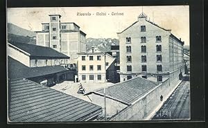 Cartolina Genova-Rivarolo, Molini - Certosa, Blick auf Gebäude