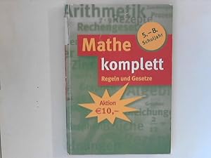 Seller image for Mathe komplett : Regeln und Gesetze ; 5. - 8. Schuljahr. Klett-LernTraining for sale by ANTIQUARIAT FRDEBUCH Inh.Michael Simon