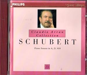 Bild des Verkufers fr Claudio Arrau Collection Nr. 23. Schubert Piano Sonata in A, D. 959 [CD Nr. 028943267526]. zum Verkauf von KULTur-Antiquariat