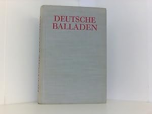 Seller image for Deutsche Balladen von Brger bis Brecht for sale by Book Broker