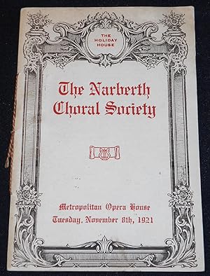 The Narberth Choral Society [with soprano Lucy Isabelle Marsh and violinist John Richardson]