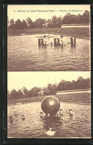 Carte postale Berceau-de-Saint-Vincent-de-Paul, Piscine de Natation, Schwimmbad