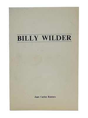 Immagine del venditore per BILLY WILDER venduto da Librera Monogatari