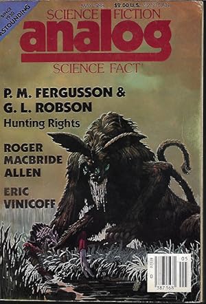 Bild des Verkufers fr ANALOG Science Fiction/ Science Fact: May 1988 zum Verkauf von Books from the Crypt