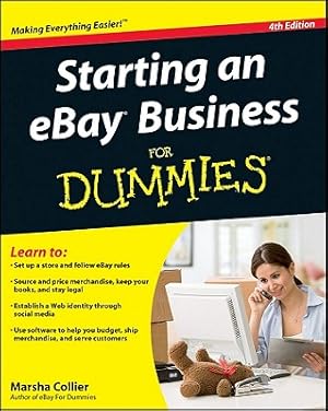 Immagine del venditore per Starting an eBay Business for Dummies (Paperback or Softback) venduto da BargainBookStores