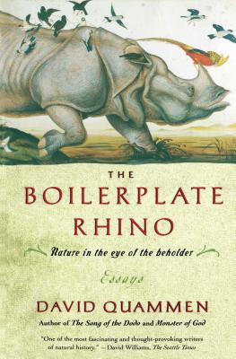 Seller image for The Boilerplate Rhino: Nature in the Eye of the Beholder (Paperback or Softback) for sale by BargainBookStores