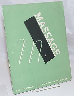 Massage [cover title] Le Massage [titlepage]