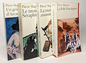 Image du vendeur pour Un grison d'Arcadie + Le mystre de Sraphin Monge + La maison assassine +La Folie Forcalquier --- 4 livres mis en vente par crealivres