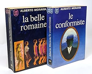 Image du vendeur pour La belle romaine + Le conformiste --- 2 romans mis en vente par crealivres