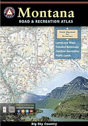 Montana Road & Recreation Atlas. Big Sky Country. (Benchmark)