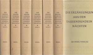 Die Erzählungen aus den Tausendundein Nächten. 6 Bände. Vollständige deutsche Ausgabe in sechs Bä...